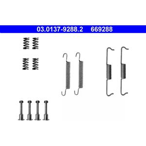 ATE Kit d'accessori per ganasce freno - Compatibile con AUDI, BMW, LAND ROVER, MERCEDES-BENZ, PORSCHE e VW