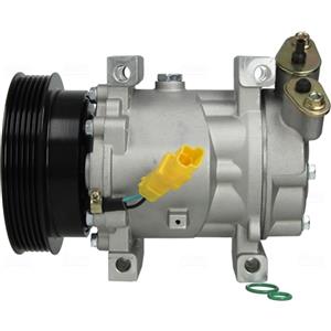 Nissens Compressore Climatizzatore SD6V12 - 120 cm³, 6 Scanalature, Olio PAG 46