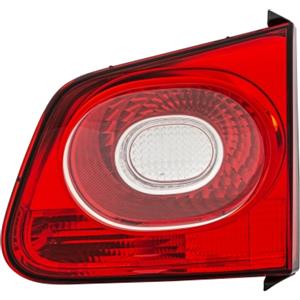 HELLA Fanale Posteriore Combinato 2SA 009 692-101 per VW TIGUAN - Bianco/Rosso, Lampadine W5W