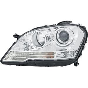 Hella Faro Anteriore Sinistro Bi-Xeno per Mercedes ML W164 (2008 ) con Regolazione Elettrica e Luce di Curva Dinamica