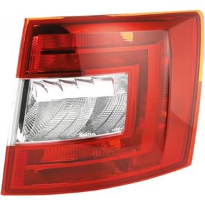 HELLA 2VP 354 818-021 Luce Posteriore per Skoda Octavia III Combi - Lampadine ECE/CCC, Funzioni Spia e Lampeggiatore