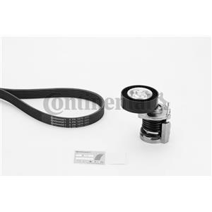 CONTITECH Set di cinghie Poly-V 6PK1070K1 con rullo tenditore - Peso 0,90 kg