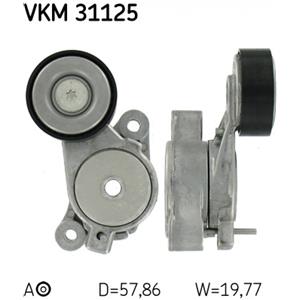 SKF VKM 31125 Kit Tendicinghia con Cuscinetto per AUDI, SEAT, SKODA e VW