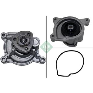 INA Pompa del Refrigerante 538 0356 10 con Guarnizione - 3 Fori Filettati, per Cinghia Poly-V
