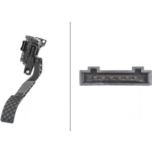 HELLA Sensore di Posizionamento Pedale Acceleratore 6PV 008 376-711 per Veicolo con Guida a Sinistra, Cambio Manuale, 6 Poli