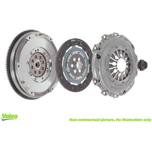 Valeo Set di Frizione con Volano Doppia Massa 837082 - Include Spingidisco, Disco Frizione e Cuscinetto