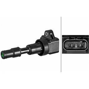 HELLA Bobina d'accensione 5DA 358 290-301 - Compatibile con KIA e HYUNDAI, Prestazioni Elevate