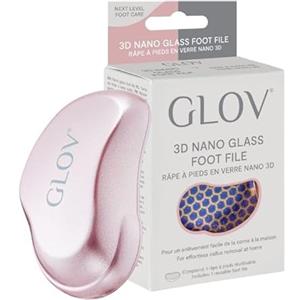GLOV Lima per Piedi in Nano Vetro - Rimozione Calli e Duroni per una Pelle Morbida e Liscia