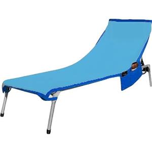 GX GARGIX Telo Mare in Microfibra con Tasche Laterali, Asciugatura Rapida, Leggero e Salvaspazio, Ideale per Spiaggia, Piscina (GX/VSC-CELESTE/BLU)