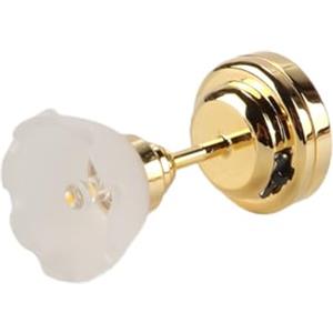 Enwye Lampadario per casa delle bambole in scala 1:12, a forma di fiore, con luci in metallo, alimentato a batteria, per decorazioni
