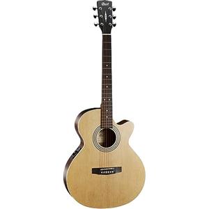 Cort Chitarra Acustico-Elettrica a 6 Corde, Destra, Poro Aperto Naturale, Completa (SFXMEOP-A)