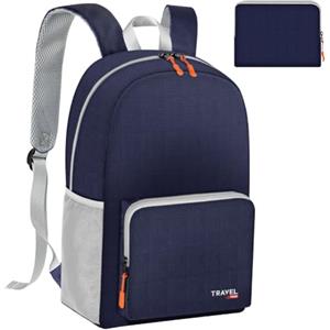 Aucuu Zaino Ultraleggeri Pieghevole, 17L Zaino Trekking Pieghevole Impermeabile, per Donna e Uomo, Trekking, Hiking, Escursione, Viaggio