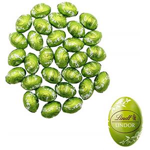 Lindt & Sprüngli OVETTI CIOCCOLATO LATTE LINDT LINDOR PISTACCHIO UOVA PASQUA CIOCCOLATINI 500 GR