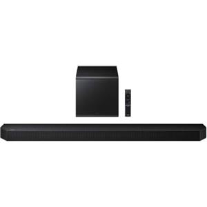 Samsung Soundbar Samsung HW-QS700F/ZF - Wireless, Dolby Atmos, 3.1.2ch Sound, Q-Symphony, SpaceFit Sound, SubWoofer senza fili