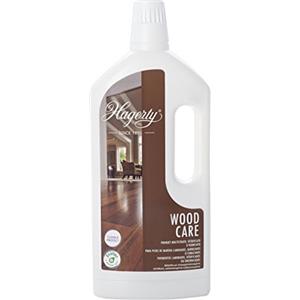 Hagerty Wood Floor Care Detersivo pavimenti legno 1 L I efficace detergente parquet per la pulizia profonda dei pavimenti in legno laminato e laccato I detersivo concentrato con effetto anti scivolo
