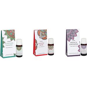 Generico GOLOKA SET DA 3 OLIO ESSENZIALE (GELSOMINO ROSA LAVANDA)