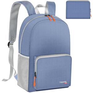 Aucuu Zaino Ultraleggeri Pieghevole, 17L Zaino Trekking Pieghevole Impermeabile, per Donna e Uomo, Trekking, Hiking, Escursione, Viaggio