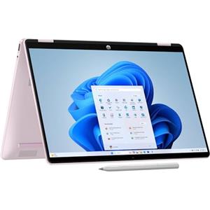 HP OmniBook 5 Flip 14-fp0003sl, Notebook, (Processore Intel Core 3 100U, 8GB RAM, 512GB SSD, Windows 11), Lavoro d'ufficio avanzato, Multitasking, Convertibile, Tastiera Italiana QWERTY, Rosa