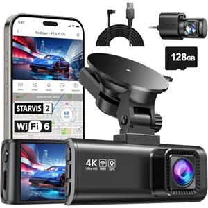 Redtiger F7NP Dashcam with Type-C Cord