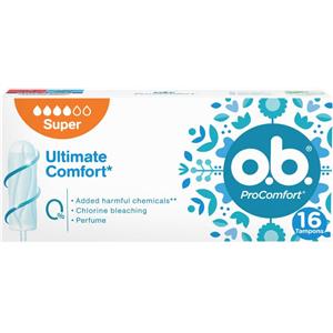 KENVUE ITALIA SPA O.B. ProComfort Super - Assorbenti interni per flusso intenso - 16 assorbenti