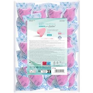 JOYDIVISION Soft Tampons NORMAL 30 unità - Tamponi ergonomici senza filo per sport, uso quotidiano e intimità - Materiale delicato sulla pelle, vestibilità universale per un utilizzo discreto