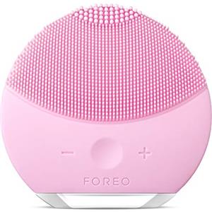 FOREO LUNA Mini 2 Plus Compact Detergente e Rassodante Dispositivo Massaggio Viso per tutti i tipi di pelle, Pearl Pink