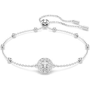 Swarovski Bracciale Una Angelic, Taglia rotonda, Bianco, Bagno rodio