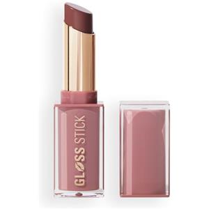 Revolution Beauty London Revolution Pout Lip Gloss, Lip Gloss Ultra Lucido e Pigmentato con Acido Ialuronico e Vitamina E, Vegano e Cruelty-Free, 3g, Creme Brulee Mauve