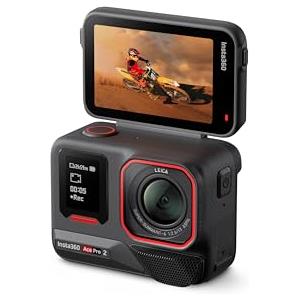 Insta360 ACE PRO 2 | Action camera, sviluppata insieme a Leica per immagini eccezionali, registrazione video Ultra HD con tecnologia AI 8K, stabilizzazione avanzata, impermeabile, design compatto
