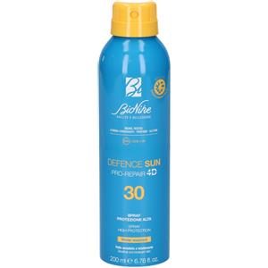 Bionike Defence Sun Spray SPF 30 - Protezione Alta 200 ml, Formula Trasparente e Non Appiccicosa