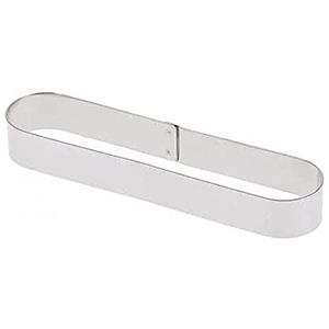 DE BUYER DeBuyer 3037.14 Mathieu Blandin - Coppapasta Ovale in Acciaio Inox, 14,5 x 3,5 x 1,9 cm