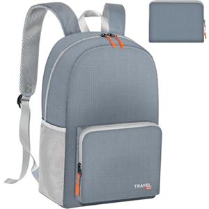 Aucuu Zaino Ultraleggeri Pieghevole, 17L Zaino Trekking Pieghevole Impermeabile, per Donna e Uomo, Trekking, Hiking, Escursione, Viaggio