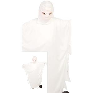 FIESTAS GUIRCA Costume da Fantasma Spettrale per Ragazze - Costume da Fantasma Bianco - Costumi di Halloween per Ragazze Età 3-4 Anni