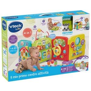 VTech Il Mio Primo Centro Attività 3 in 1 - Gioco Educativo con Canzoni, Melodie e Sviluppo Motricità Fine