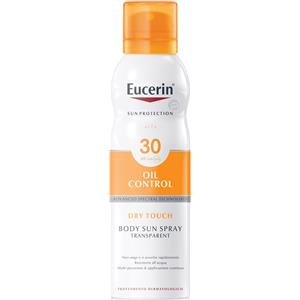 Eucerin Spray Solare Corpo SPF30 200ml - Tocco Secco, Assorbimento Rapido e Resistente all'Acqua