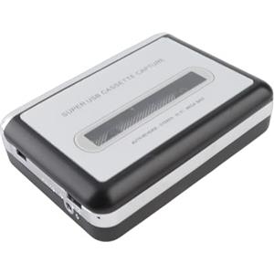 Yosoo Health Gear Convertitore da Cassetta a CD Tramite USB, Lettore di Cassette Portatile per Acquisire Musica Audio, Convertire Nastro Walkman in Formato MP3, Compatibile con Laptop e Personal