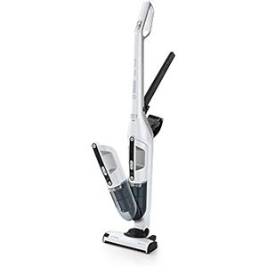 Bosch Flexxo 25.2V Serie I 4 - Aspirapolvere a Batteria, Ricaricabile 2in1, Fino a 55 Minuti di Autonomia con Tecnologia agli Ioni di Litio, Bianco