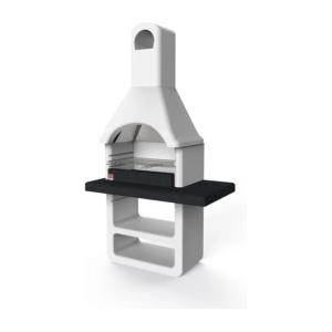 Sarom Fuoco Barbecue a legna o carbonella in cemento sarom fuoco maribor 114x64x212,5 cm