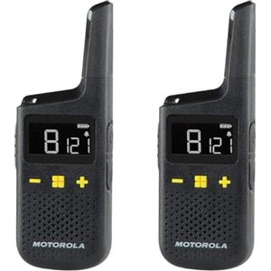 MOTOROLA Solutions - Lotto di 2 Walkie Talkie - XT185 - PMR 446 - Ideale per professionisti - Indice IP54 - Radio versatile