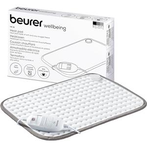 Beurer Termoforo HK Limited Edition 2023, morbido pad termico a riscaldamento rapido con 3 livelli di temperatura e spegnimento automatico, lavabile in lavatrice a 30°, sistema di sicurezza Beurer BSS