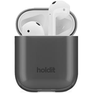 HoldIt Custodia per AirPods sostenibile | Apple AirPods 1./2. Gen | Seethru Black