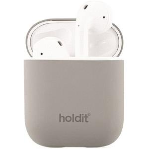 HoldIt Custodia per AirPods sostenibile | Apple AirPods 1./2. Gen | taupe - ottimo