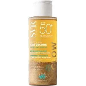 SVR Sun Secure Eau Solaire Glow SPF50 - Acqua Solare Brillantini Ultraleggera e Idratante 100 ml