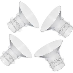 Kisangel 4pezzi Inserti Flangiati Silicone Per Tiralatte Convertitori Per Flangia Per Accessori Tiralatte Indossabili Facili Sostituire e Usare