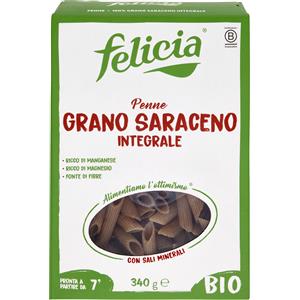 ANDRIANI SPA Felicia Penne Grano Saraceno Integrale Bio Senza Glutine 340 g