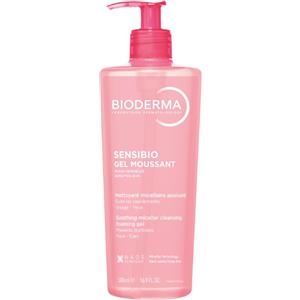 Bioderma Sensibio Gel Moussant 500ml - Gel Detergente Micellare Lenitivo per Pelli Sensibili