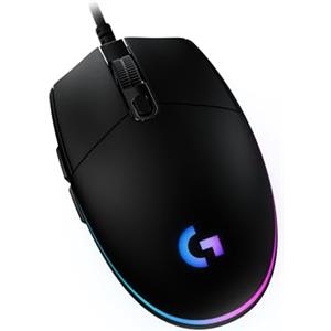 Logitech G G203 LIGHTSYNC Mouse Gaming con Illuminazione RGB, Personalizzabile, 6 Pulsanti Programmabili, Sensore per Gaming, Tracciamento a 8.000 DPI, Peso Ridotto - Nero