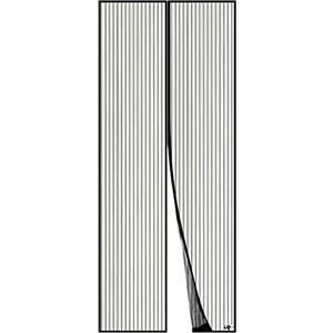 ONE SHOP di Bracalente Piero ONESHOP Zanzariere Magnetiche Per Porte Finestre Zanzariera Magnetica Regolabile Protezione Antizanzare Facile Installazione Per Porte E Finestre (140x240 CM)