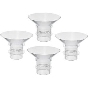 Toddmomy 4pezzi Inserti Flangiati per Tiralatte Inserti in Silicone per Flangia Indossabili per Tiralatte Sostituzioni