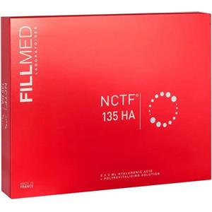 FILLMED NCTF 135 HA - Filler iniettabile con Acido Ialuronico, 5 Fiale da 3 ml per Rivitalizzazione e Idratazione della Pelle